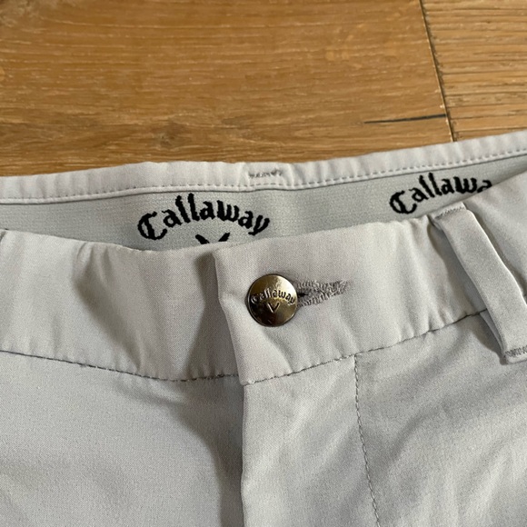 Men’s size 32 Callaway Golf Shorts Light Gray - Picture 3 of 11